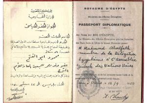 Letters of Transit: Egyptian Passport Throughout the Years | Egyptian Streets