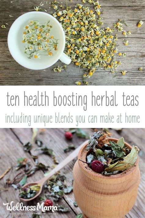 10 Health Boosting Herbal Teas | Herbal teas recipes, Herbal tea ...