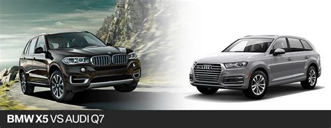 2017 BMW X5 vs. 2017 Audi Q7