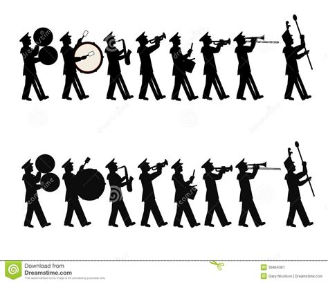Marching band clipart - Clipground