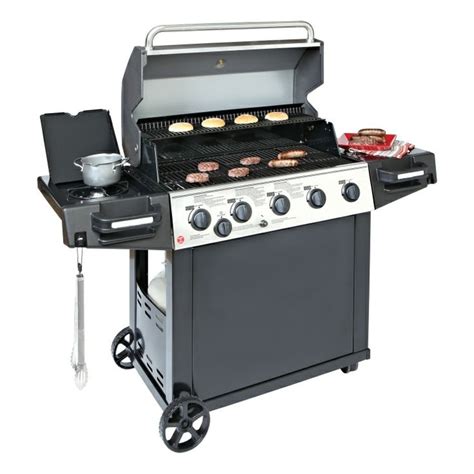 Broil-Mate Stainless Steel Gas Grill with Side Burner (713064T) - Gas Grills - Ace Hardware ...