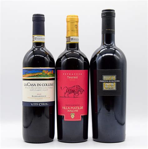 Vini Rossi Italiani, 3-pack da non perdere! - Enoteca Vino in Anfora