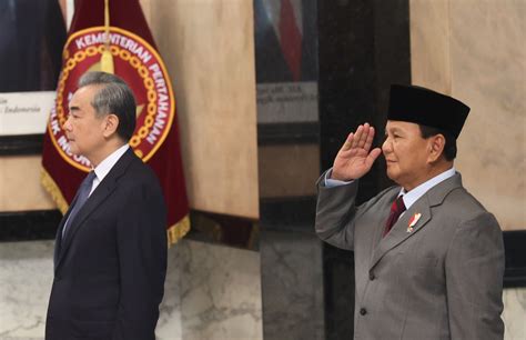 Prabowo Subianto and Chinese Foreign Minister Discuss Plans for Joint ...