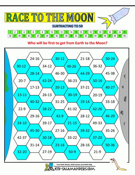 Multiplication Race Printable – PrintableMultiplication.com