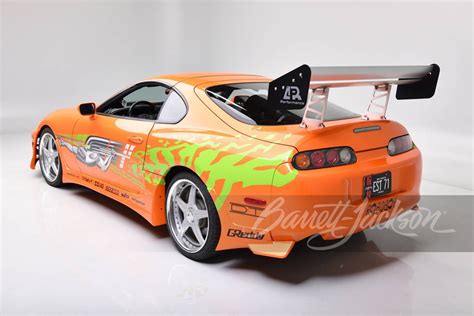 Paul Walker's '10-second' Orange Supra Has Fetched 0,000 At An Auction!