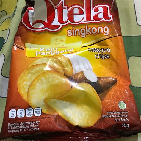 Qtela Keripik Singkong Keju Panggang