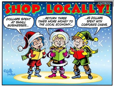 Christmas Shopping Cartoons and Comics - funny pictures from CartoonStock