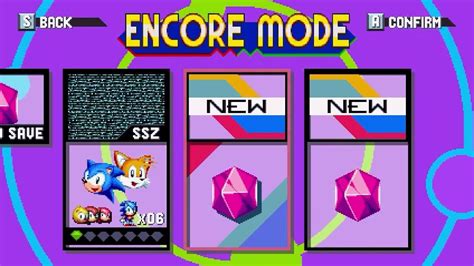 Let's Play SONIC MANIA Encore Mode - Part 1 - YouTube