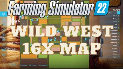 Wild West 16x Map V10 Farming Simulator 22 Mods Farming Simulator | Images and Photos finder