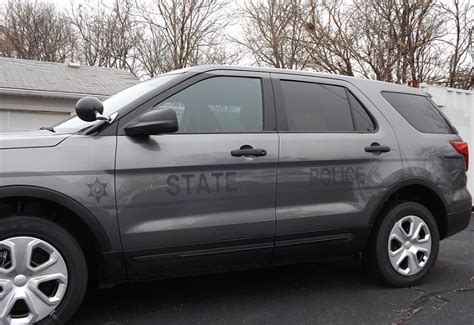 Illinois State Police 2016 Ford Police Interceptor Utility Ghost | Ford ...