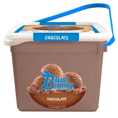 Blue Bunny Premium Chocolate Ice Cream Pail (4.5 qt.) - Sam's Club