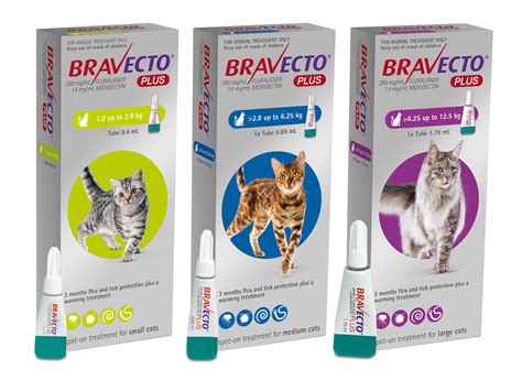 Bravecto Plus Spot-On For Cats — Pet Depot Ltd