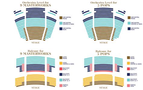 Seating Chart - Spokane Symphony