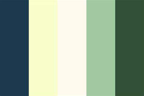 green yellow grey Color Palette