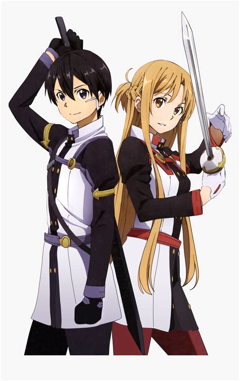 Asuna And Kirito Ordinal Scale, HD Png Download , Transparent Png Image - PNGitem