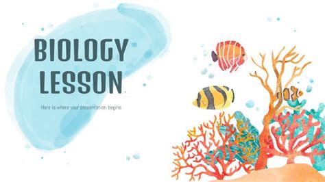 Free Biology Lesson PowerPoint Template & Google Slides Theme