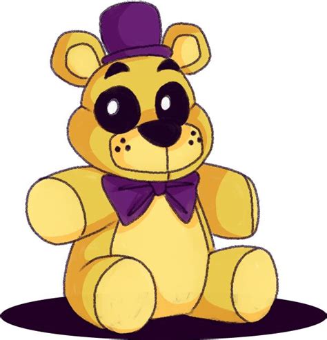 Fnaf Fredbear Plush Fanart Clipart - Full Size Clipart (#1572700) - PinClipart | Golden freddy ...