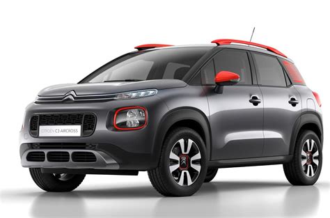 2017 Citroen C3 Aircross technical and mechanical specifications