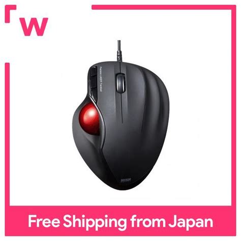 Sanwa Direct Trackball Ergonomics Laser Count Automatic Adjustment 6 ...