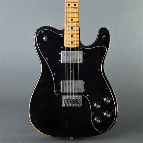 Fender Telecaster Deluxe 1973, Black | Carter Vintage Guitars