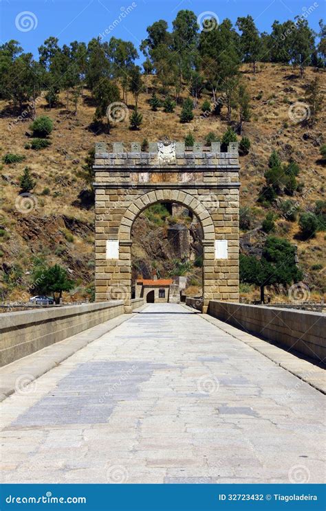 Alcantara Roman Bridge, Alcantara, Espagne Photo stock - Image du architecture, tage: 32723432