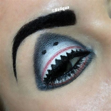 The incredible ‘Shark Week’ eyes | Hawaii News Now | Blogs | Shark makeup, Eye makeup, Fantasy ...