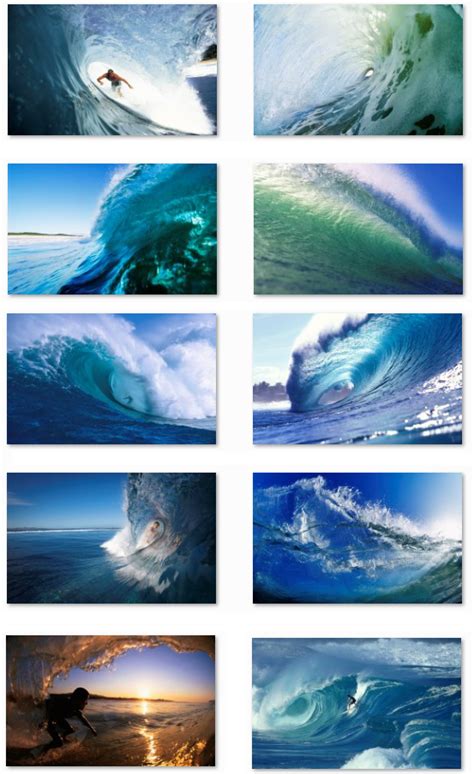 Desktop fun: Download Surfing theme for Windows 7 « Pureinfotech