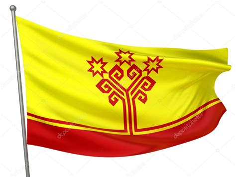 Chuvashia National Flag — Stock Photo © megastocker #1734665