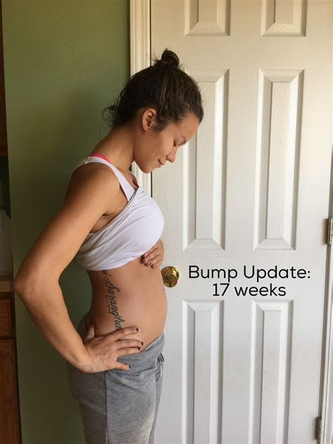 PREGNANCY: 17 Weeks Bump Update - Diary of a Fit Mommy