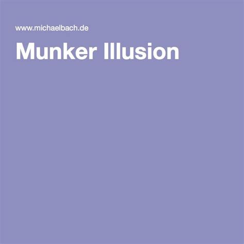 Munker Illusion