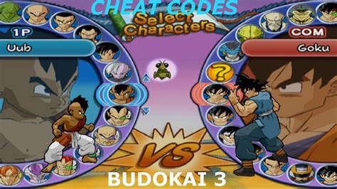 Dragon Ball Z Budokai 3 Cheats Ps2 Unlock All Characters - Bukanhangpunya