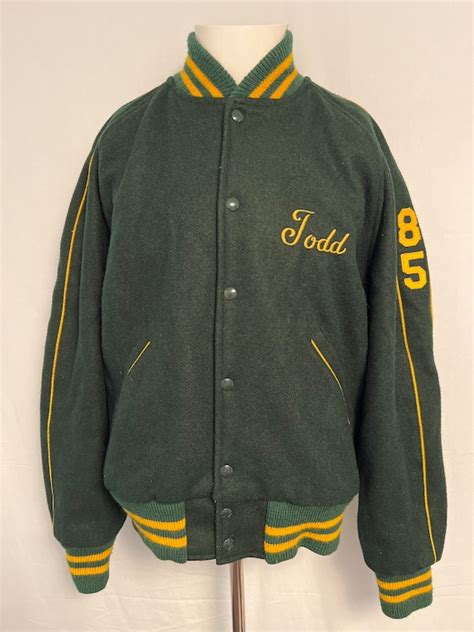 Vintage 1985 Letterman Jacket - Gem