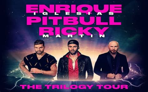 Ricky Martin Pitbull Enrique Iglesias Tour 2024 - Tally Felicity