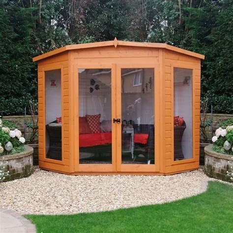 Shire Barclay Corner 8X8 Timber Summerhouse in 2019 | Summer house ...