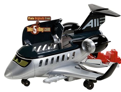 Mattel Disney Pixar CARS 2: Action Agent Siddeley Plane | Take Five a Day