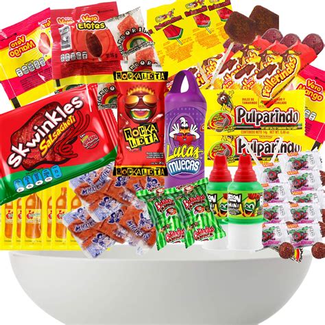 Buy Mexican Candy Box - Premium Selection - Mix Assortment Snack Dulces Mexicanos Best Sellers ...