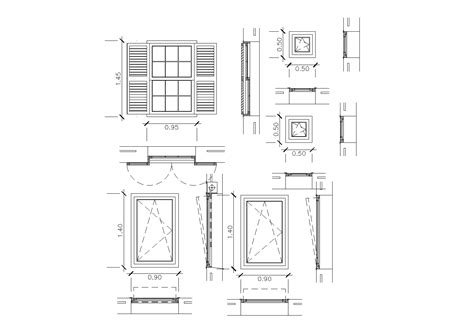 Different Window Design In Autocad D Drawing Dwg File Cad File Cadbull | sexiezpix Web Porn