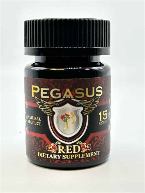 PEGASUS RED (TIANEPTINE) - Burman's Health Shop