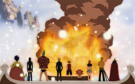 Farewell Merry.., pirates, mugiwara, going merry, one piece, HD ...