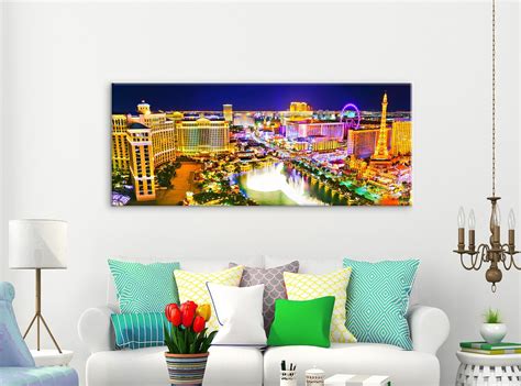 Las Vegas Canvas Art Las Vegas Wall Art Las Vegas Print Las | Etsy