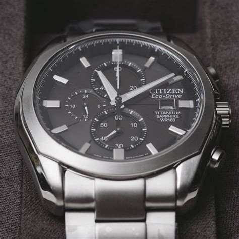 Citizen Eco-Drive Titanium Chronograph - Catawiki