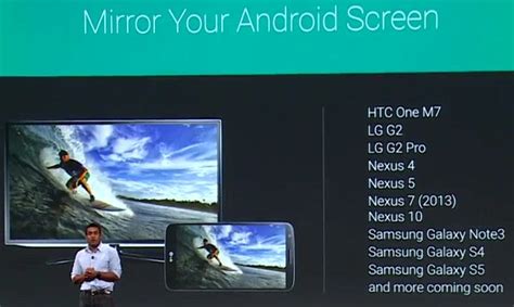 Chromecast can now mirror your Android screen to your TV: here's which ...