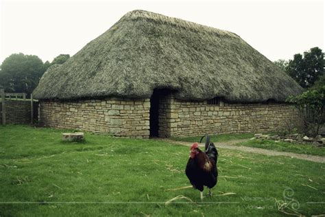 A recreated peasant house from the 12th century | Idade media, História