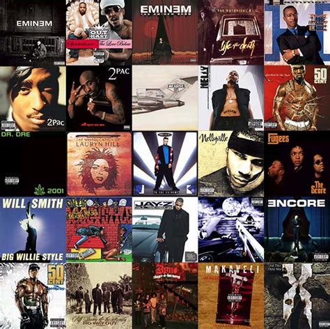 Rap Album Cover Art 90's And 2000's Edition Collage ...