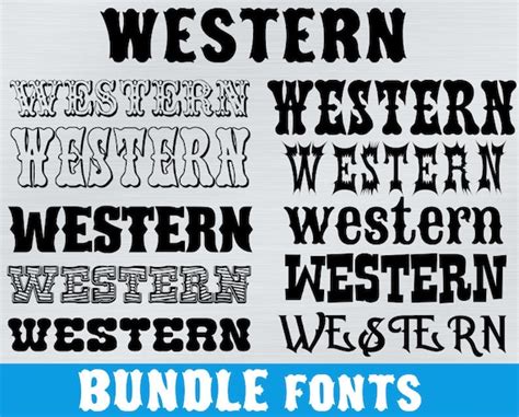 Western Font