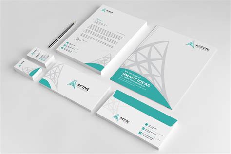 Active Creative Corporate Identity Design Template 001952 - Template ...