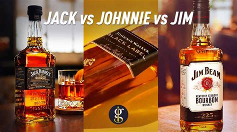 Jack Daniel's vs Jim Beam vs Johnnie Walker (The Ultimate Guide)