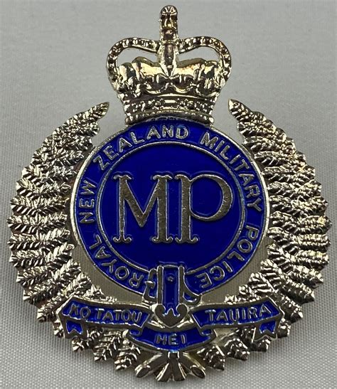 Royal New Zealand Military Police Cap Badge | Time Militaria