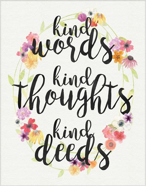 Kids Kind Words Floral Artwork | Floral artwork, Kind words, Wall art