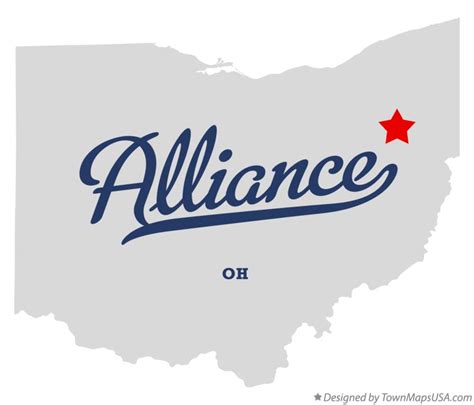 Where Is Alliance Ohio On The Map - Holly Laureen